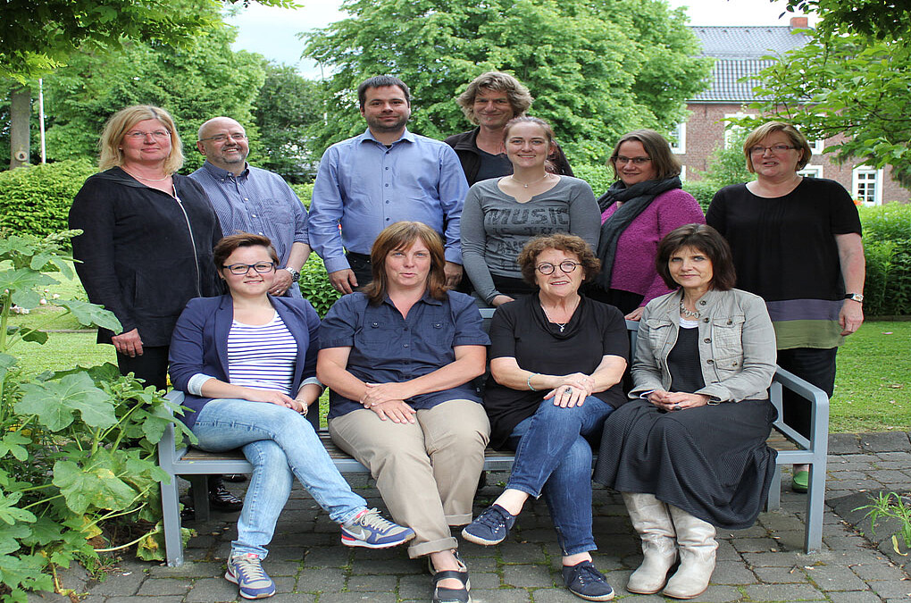Teilnehmende des dritten Ausbildungskurses für Ehrenamtliche in der Notfallseelsorge (Foto: Braun/KK Aachen)