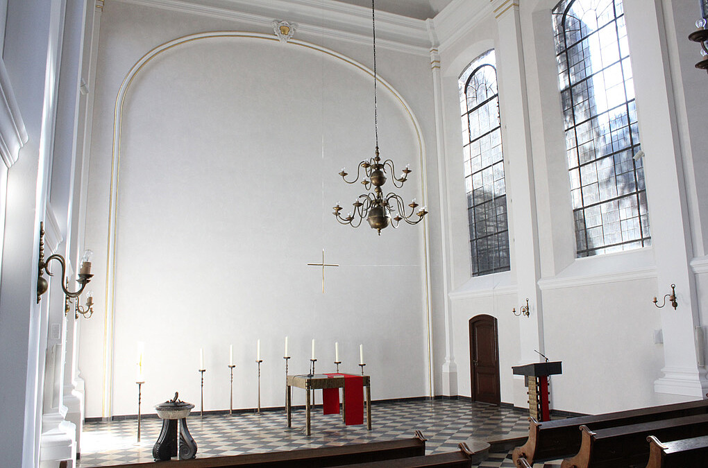 Gottesdienste aus der Annakirche gibt es in nächster Zeit nur online.