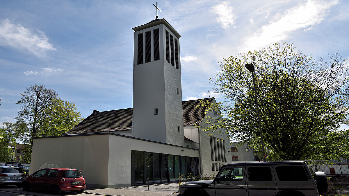 Die evangelische Kirche in Mariadorf