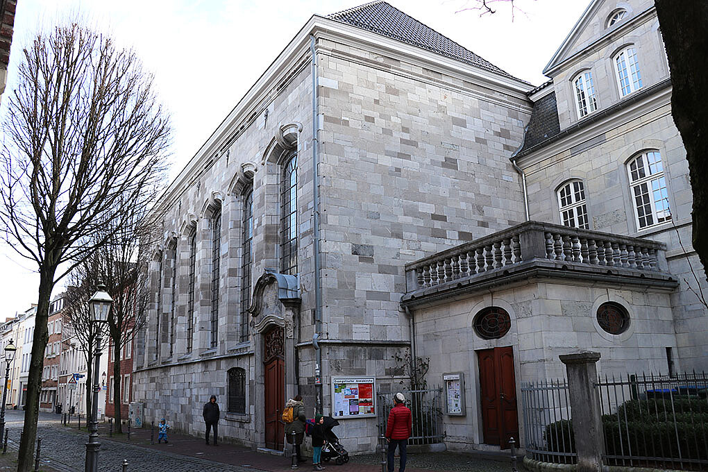Die Annakirche in der Stadtmitte ist die älteste evangelische Kirche Aachens.