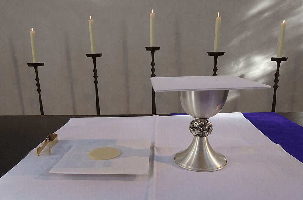 Für die Annakirche wurde eine Kompromiss-Form für das präsentische Abendmahl gefunden.